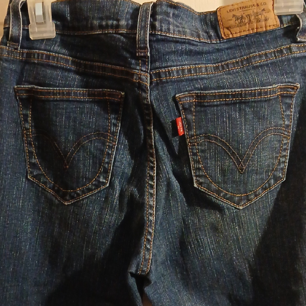 Levi's Blue Flare & Wide Leg Jeans